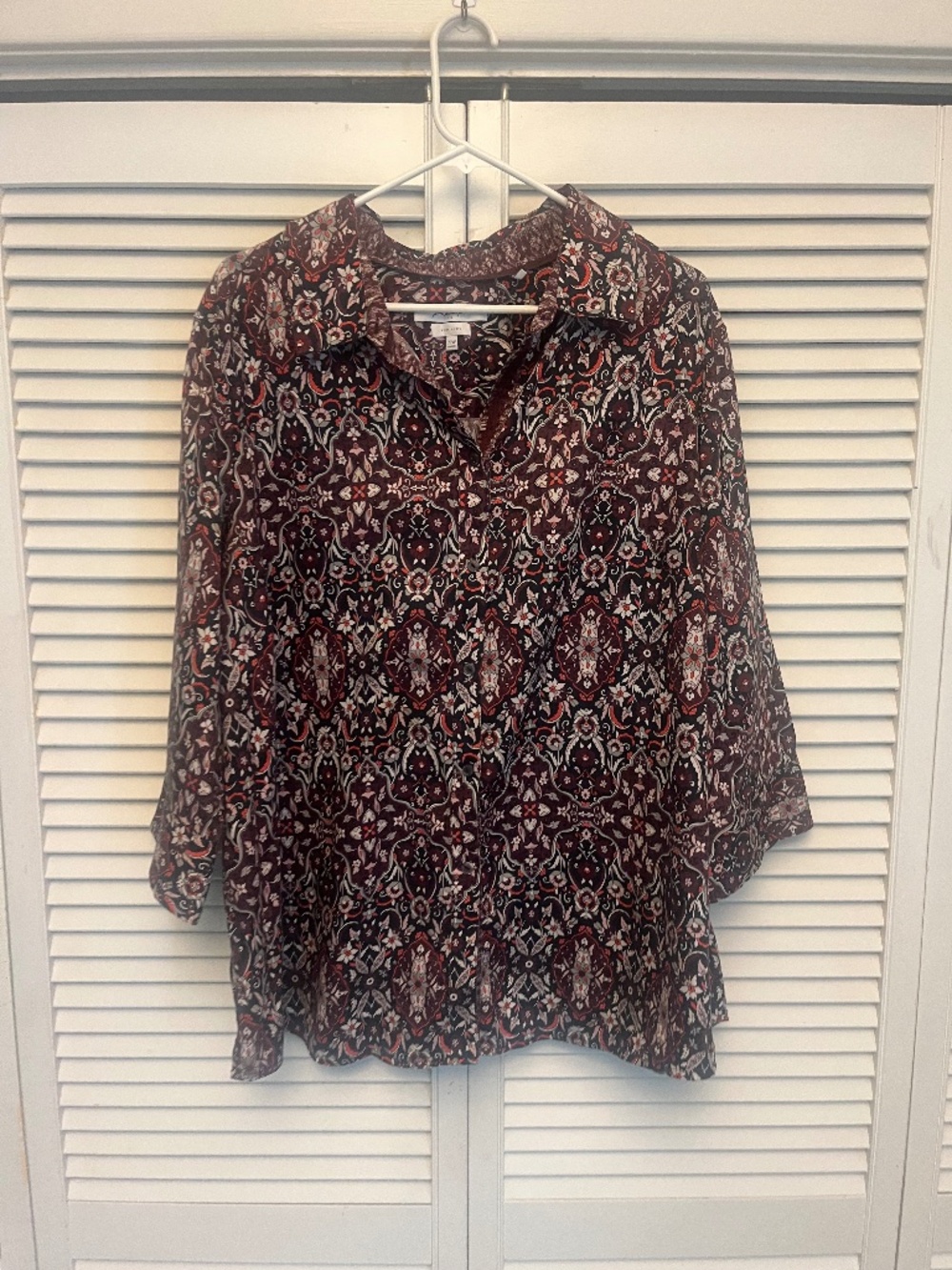 Foxcroft Wrinkle FreeBlouse